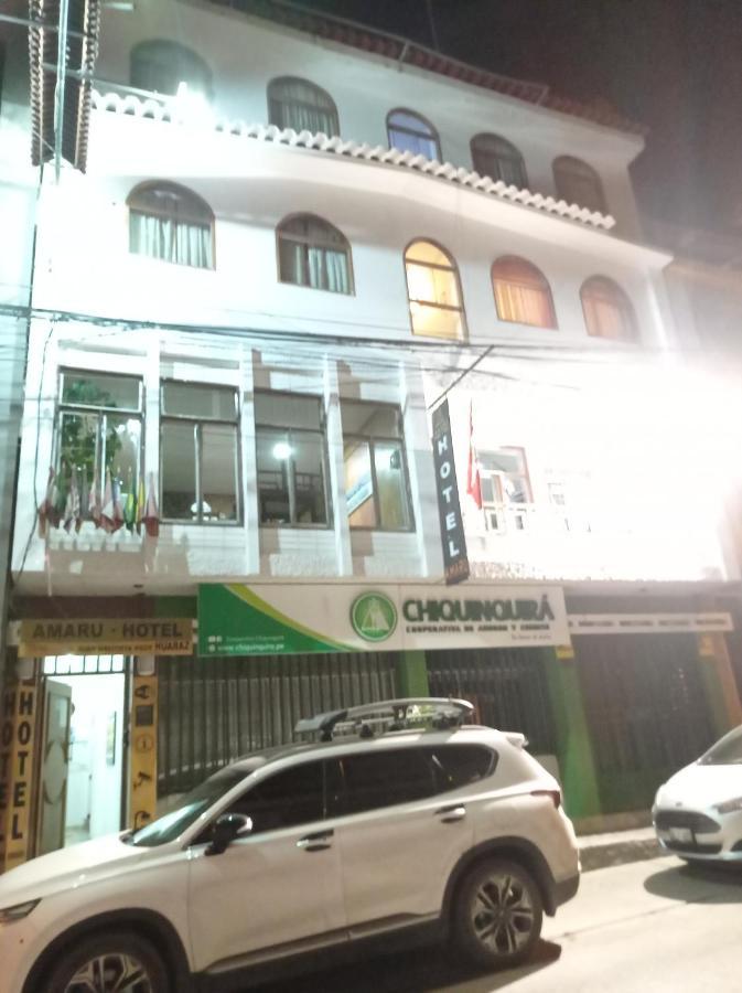 Amaru Hotel Huaraz Eksteriør bilde